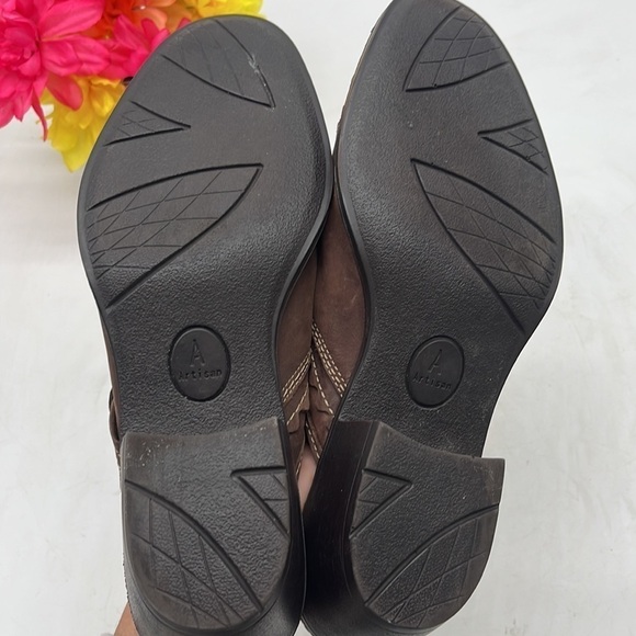 Clarks Artisan Brown Suede Slip On Mules Size 11 CM4591 - Picture 7 of 11